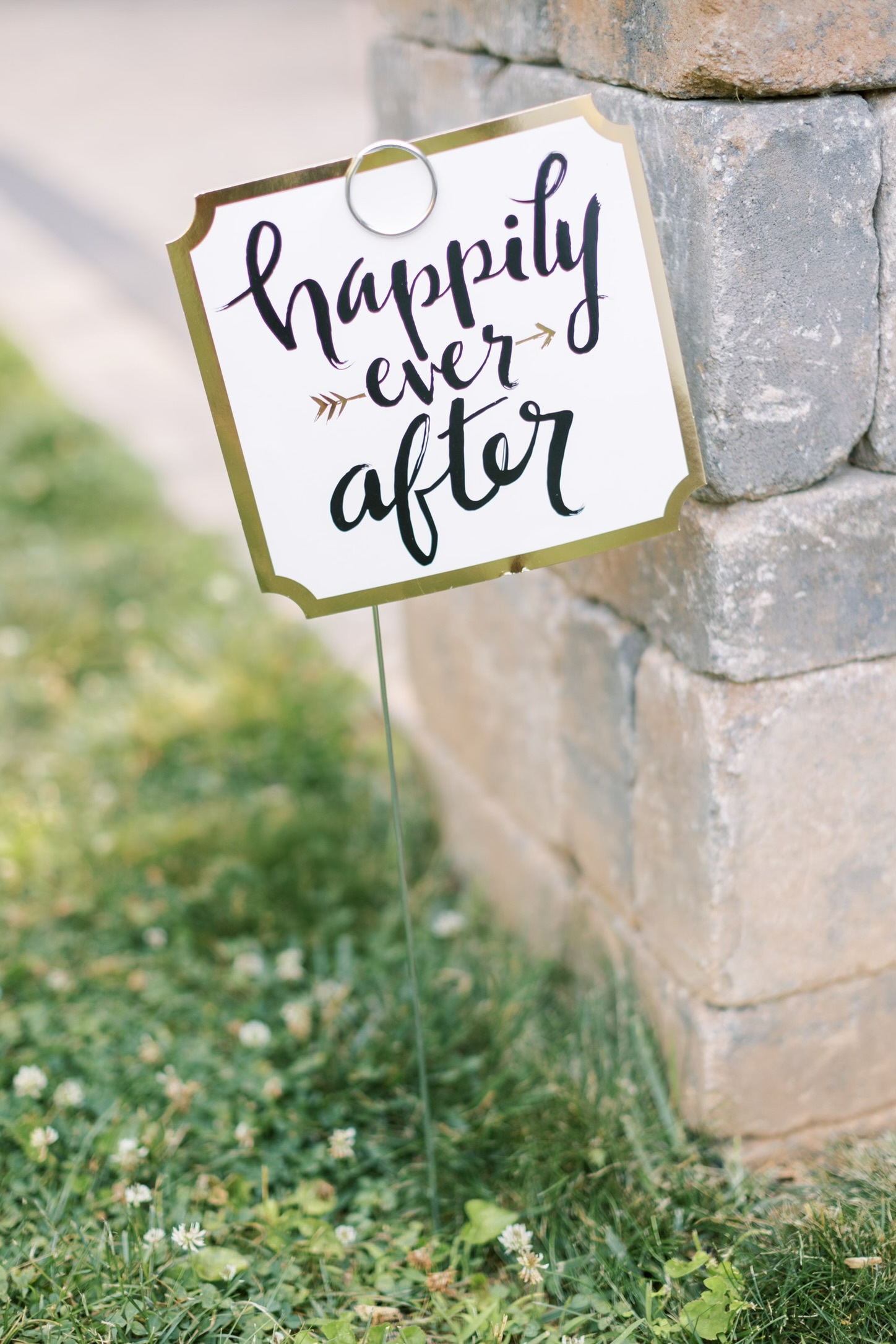 happily ever after sign