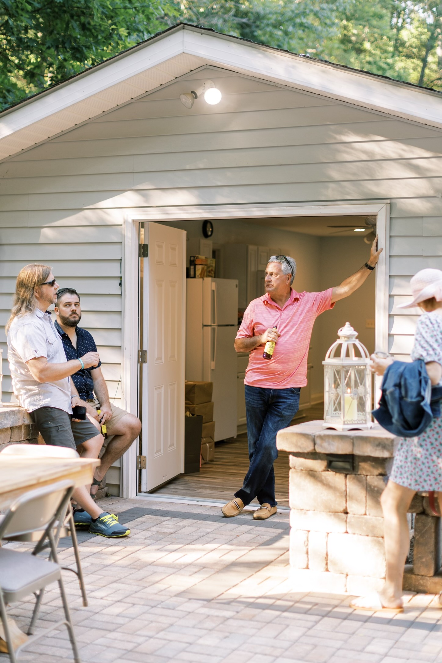 people during a reception