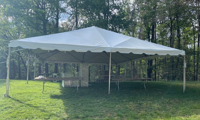 outdoor venue tent